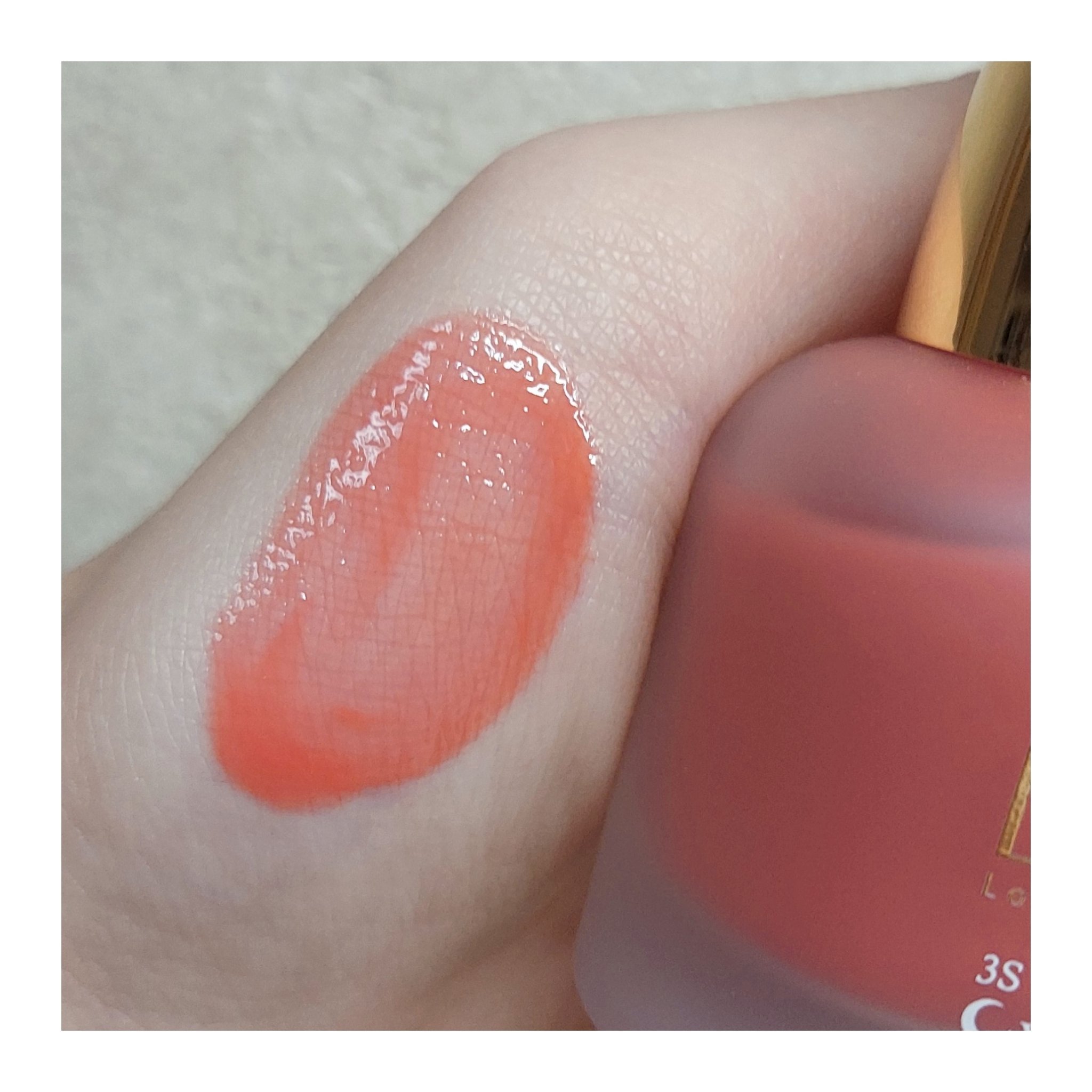 3S カラーセラム 02 YU-ME/LoNLy /リキッドチークを使ったクチコミ（2枚目）