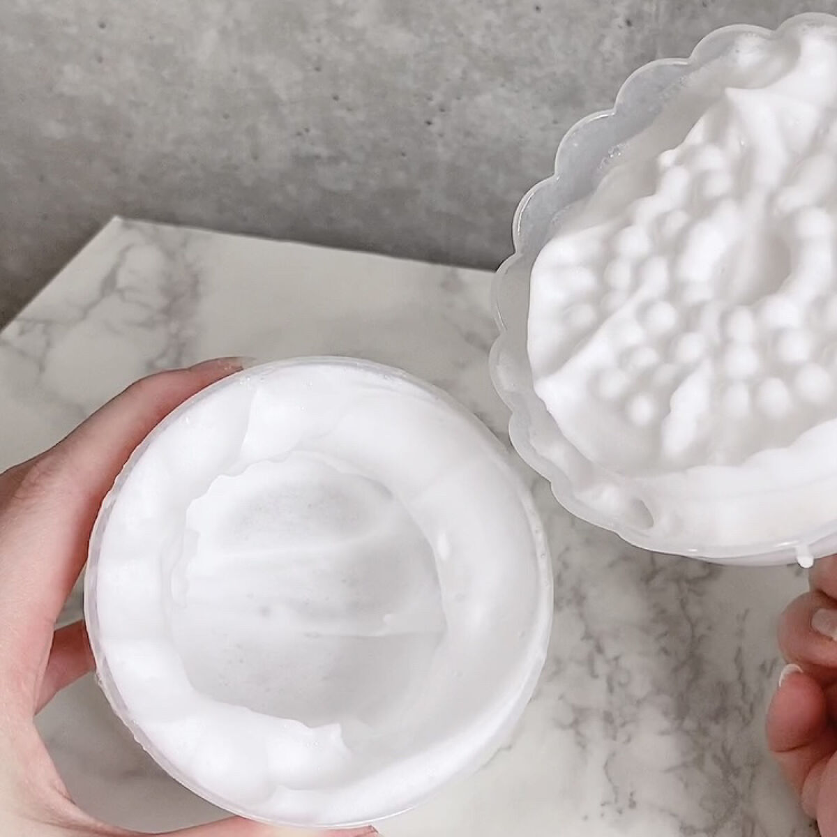 ほいっぷるん/DAISO/その他スキンケアグッズを使ったクチコミ（3枚目）