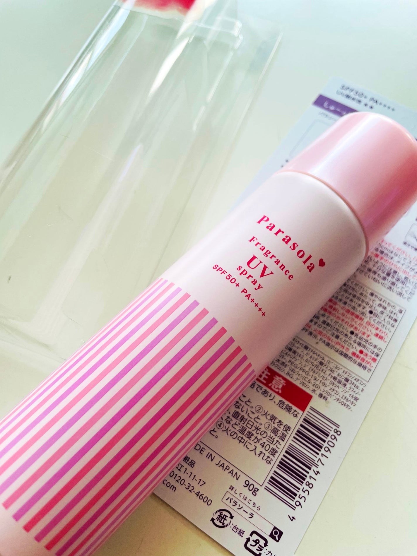 パラソーラ フレグランス UVスプレー N3/パラソーラ/日焼け止めミスト・スプレーを使ったクチコミ(2枚目)