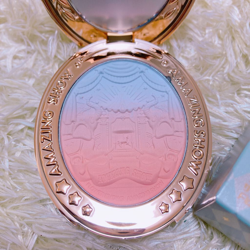 サーカスシリーズ グラデーションブラッシュ  01 Blue Moonlight/FlowerKnows/パウダーチークを使ったクチコミ（3枚目）