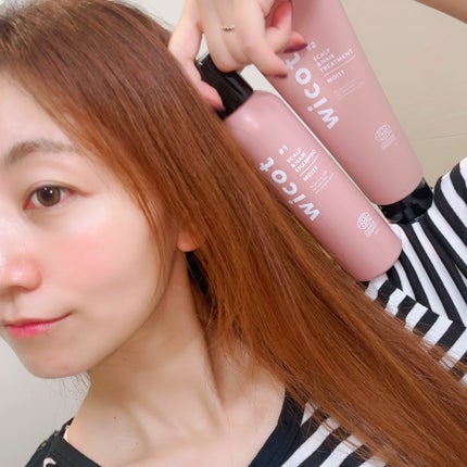 スカルプ&ヘア シャンプー/トリートメント モイスト/wicot/市販シャンプーを使ったクチコミ(4枚目)