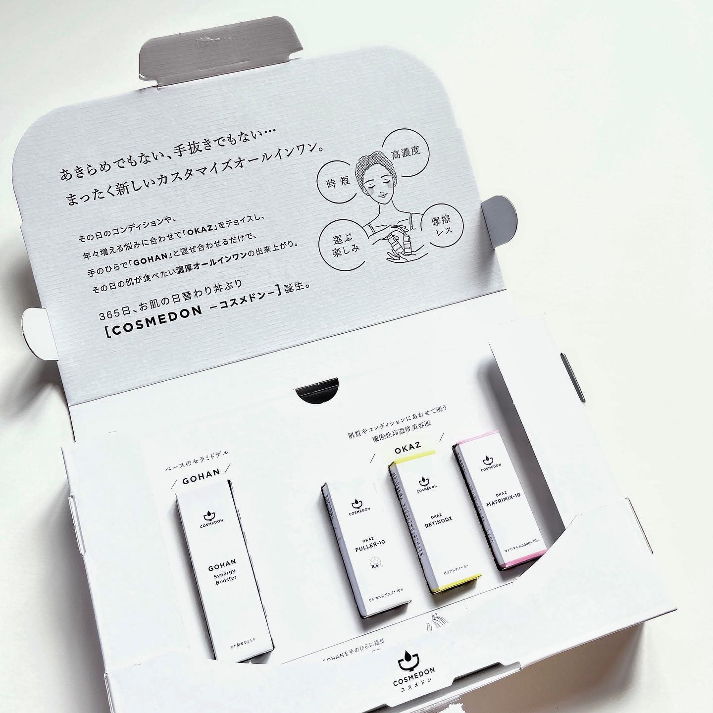 ゴハン シナジー ブースター/COSMEDON/オールインワン化粧品を使ったクチコミ（2枚目）