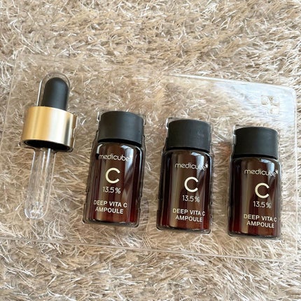 ディープビタCアンプル/MEDICUBE/美容液を使ったクチコミ(1枚目)