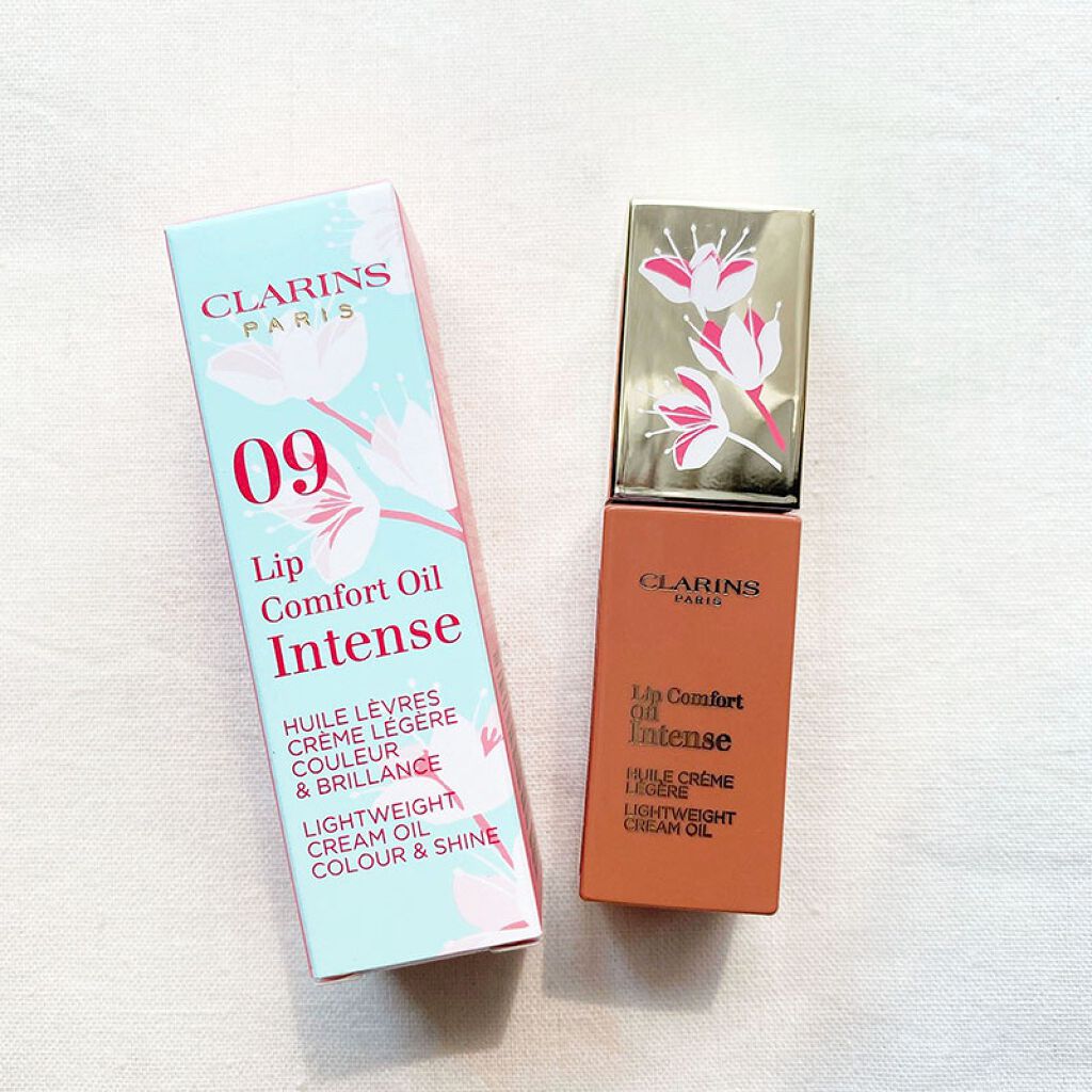 コンフォート リップオイル インテンス/CLARINS/リップグロスを使ったクチコミ（3枚目）