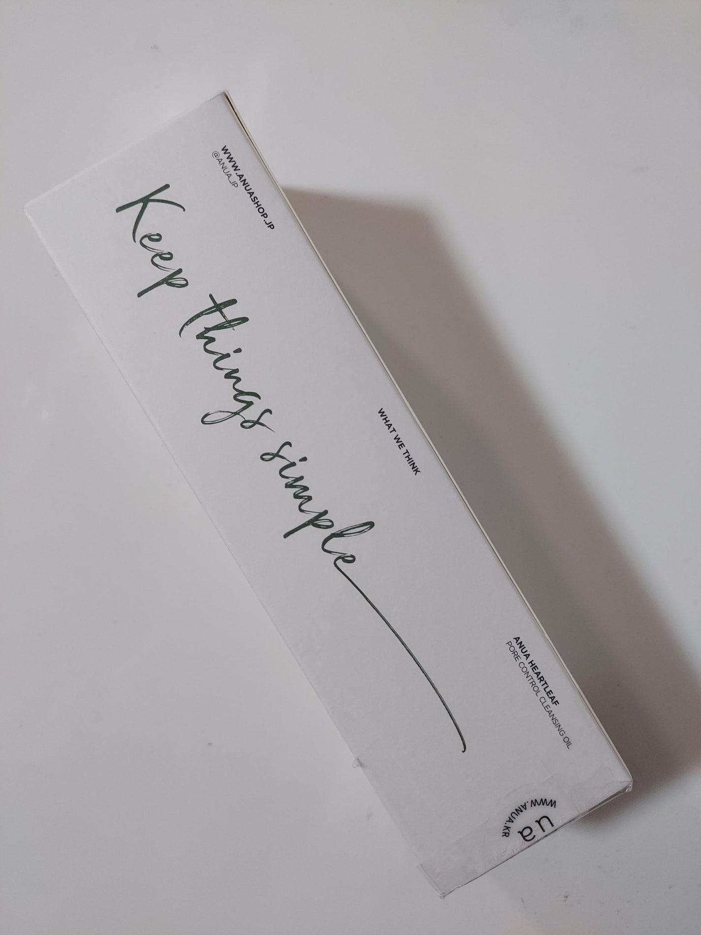 ドクダミ ポアコントロールクレンジングオイル/Anua/オイルクレンジングを使ったクチコミ(3枚目)