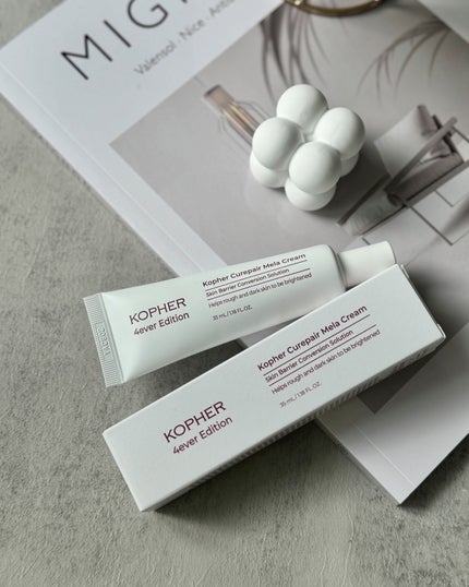 CUREPAIR MELA CREAM /KOPHER/フェイスクリームを使ったクチコミ(1枚目)