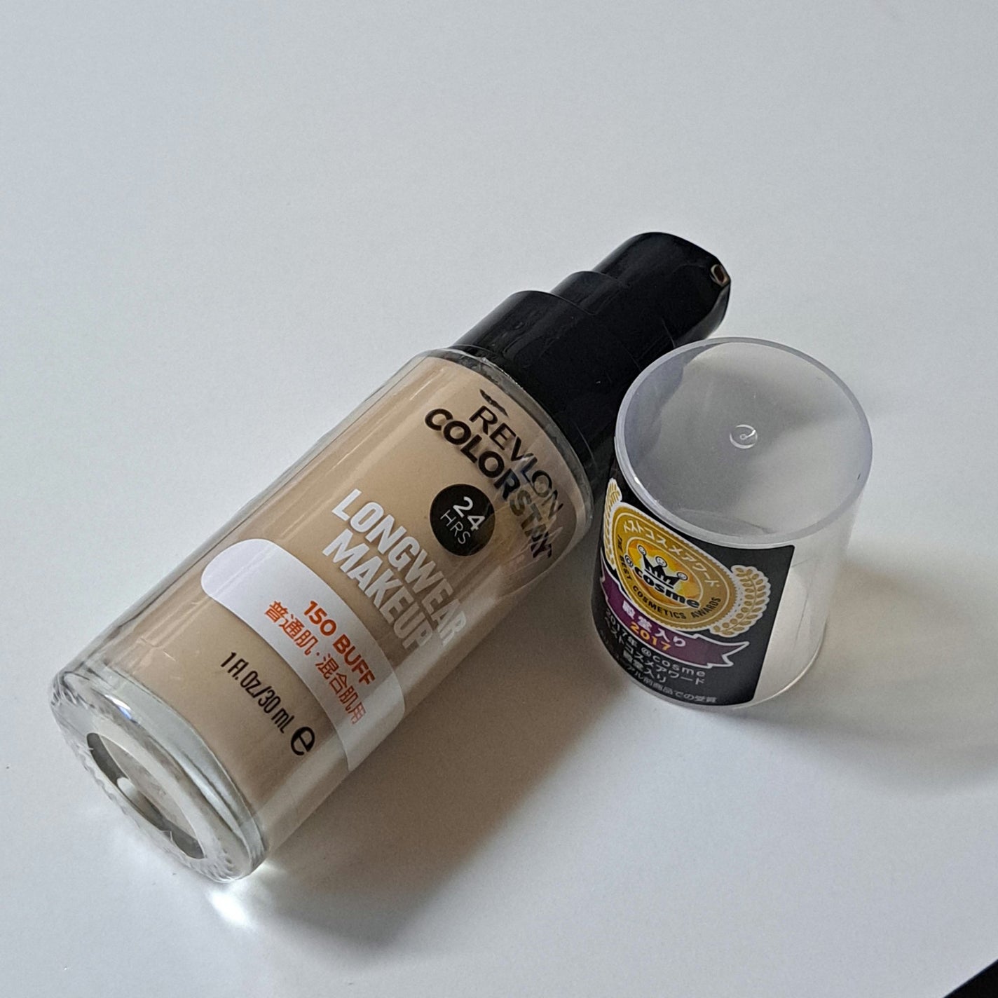 カラーステイ ロングウェア メイクアップ/REVLON/リキッドファンデーションを使ったクチコミ(2枚目)