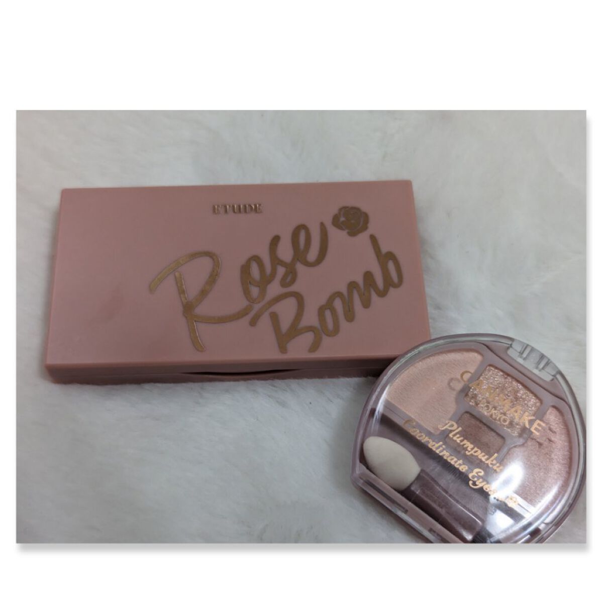 プレイカラーアイズミニ　ローズボム/ETUDE/アイシャドウパレットを使ったクチコミ（3枚目）