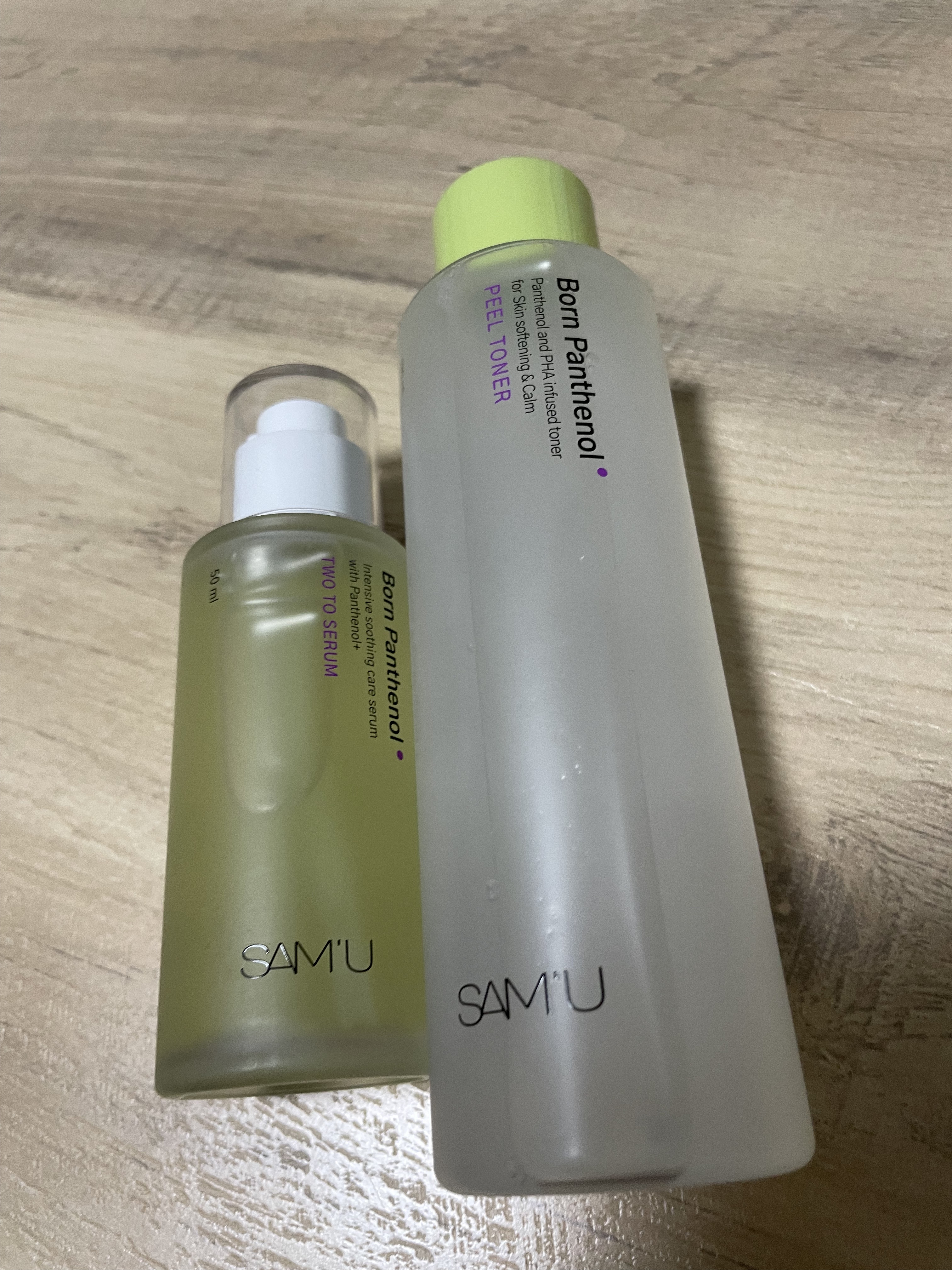 ボーンパンテノールピールトナー/SAM'U/化粧水を使ったクチコミ（2枚目）