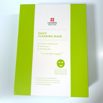 デイリー クリアリング マスク/LEADERS/シートマスク・パックを使ったクチコミ(4枚目)