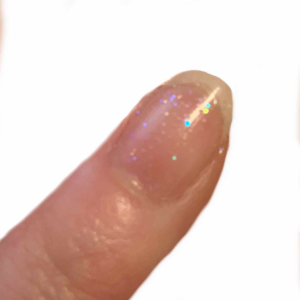 ネイルホリック Top coat SP042 ラメ/ネイルホリック/ネイルトップコートを使ったクチコミ（3枚目）