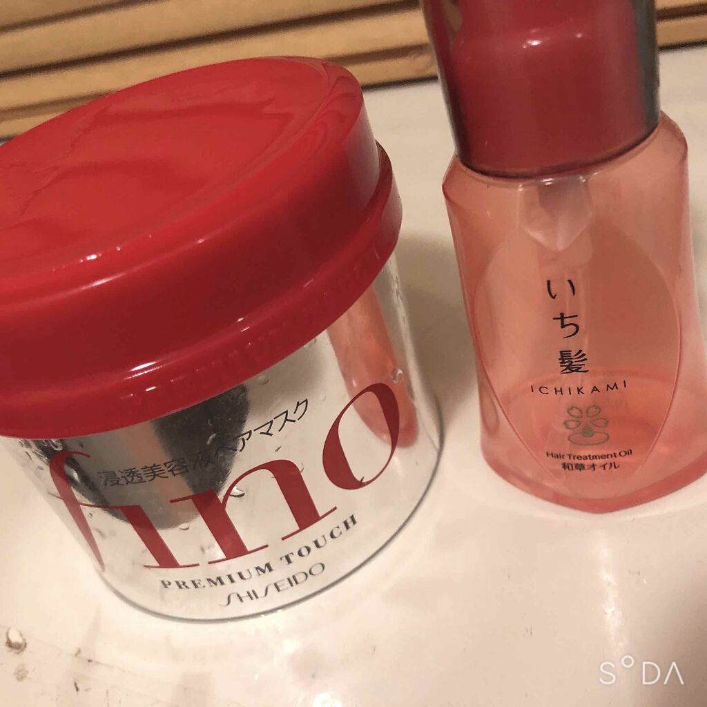 和草オイル/いち髪/ヘアオイルを使ったクチコミ（2枚目）