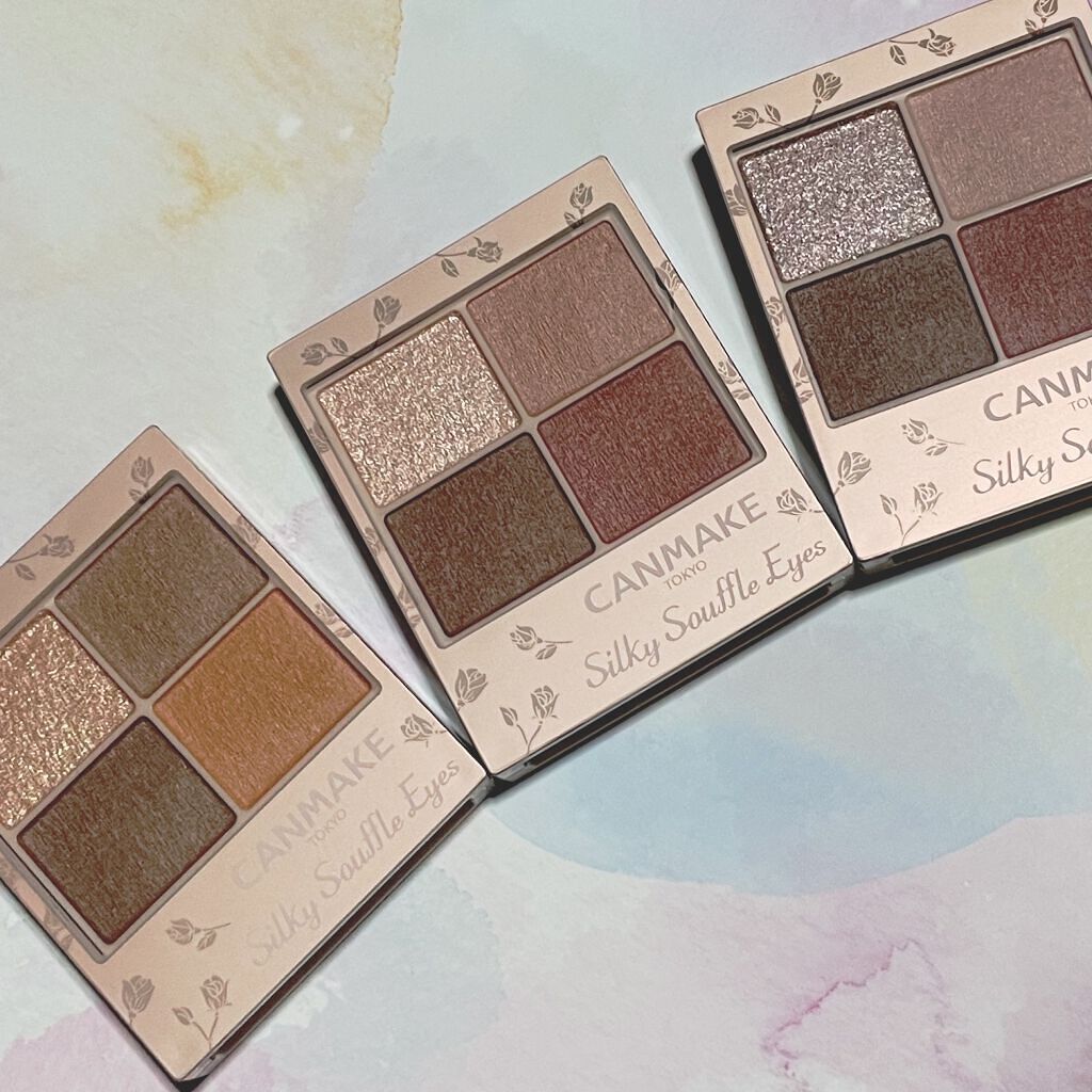 シルキースフレアイズ（マットタイプ）/キャンメイク/アイシャドウパレットを使ったクチコミ（2枚目）