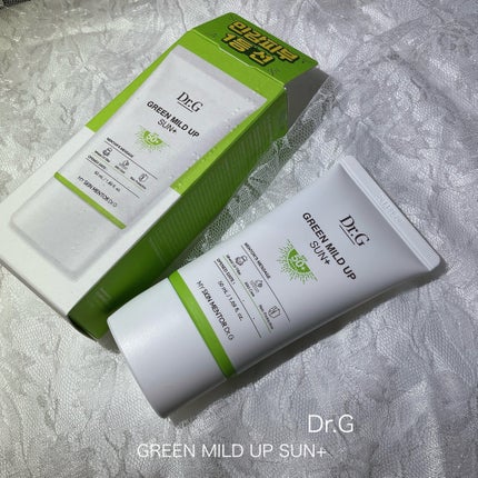 グリーンマイルドアップサンプラス/Dr.G/日焼け止めクリームを使ったクチコミ(1枚目)