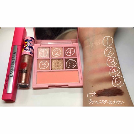 MAISON KITSUNE EYE SWITCH DALSEGNO/3CE/リキッドアイシャドウを使ったクチコミ(3枚目)