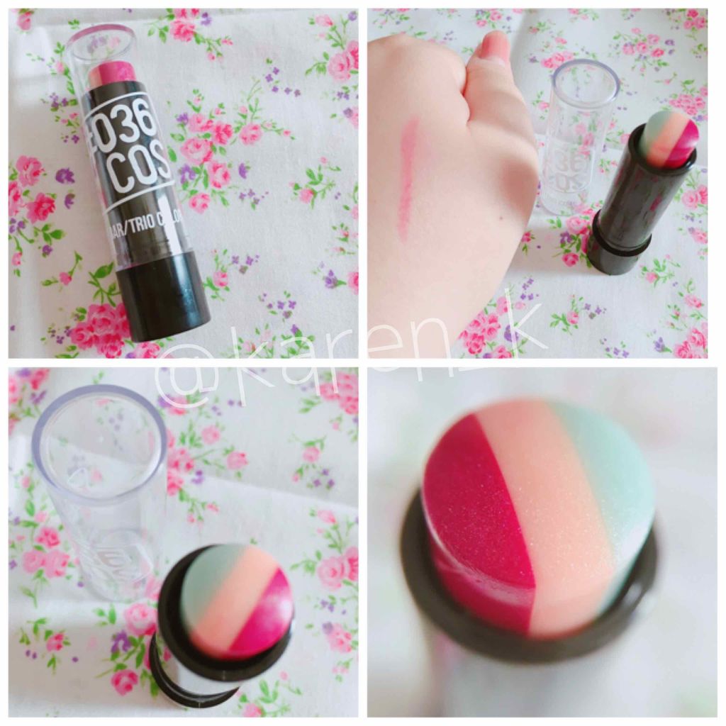 #036 リップバー Trio/AWESOME STORE/口紅を使ったクチコミ(3枚目)