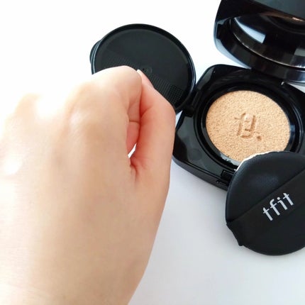 レイヤリングフィット グロークッションEX/TFIT/クッションファンデーションを使ったクチコミ(5枚目)