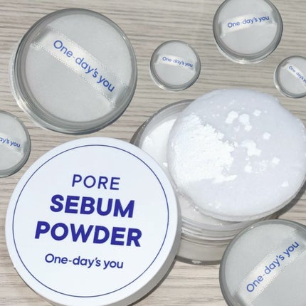 ポアセバムパウダー/One-day's you/ルースパウダーを使ったクチコミ(3枚目)