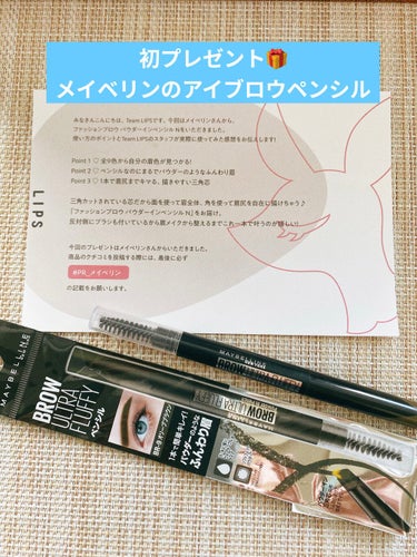 ファッションブロウ パウダーインペンシル N/MAYBELLINE NEW YORK/アイブロウペンシルを使ったクチコミ（1枚目）