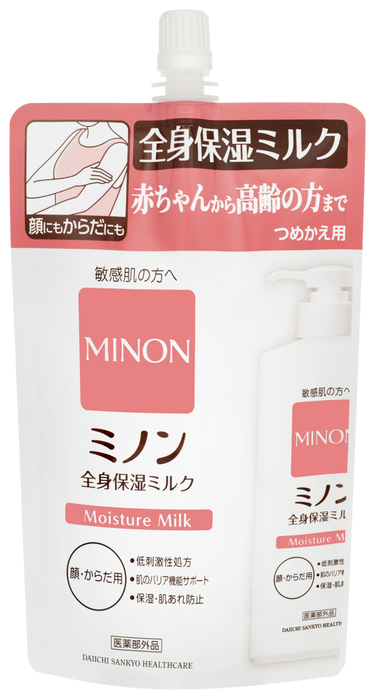 ミノン全身保湿ミルク つめかえ用320mL