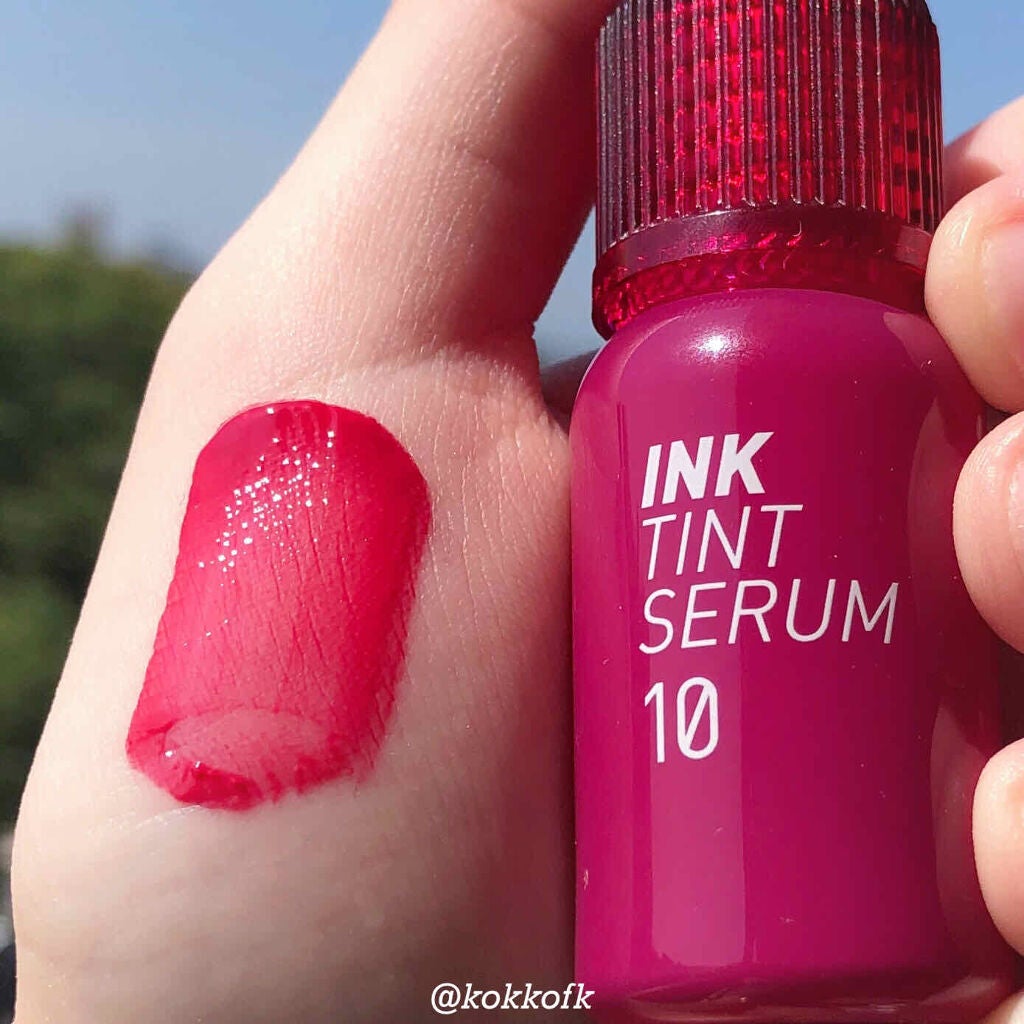 インクティントセラム/PERIPERA/口紅を使ったクチコミ(1枚目)