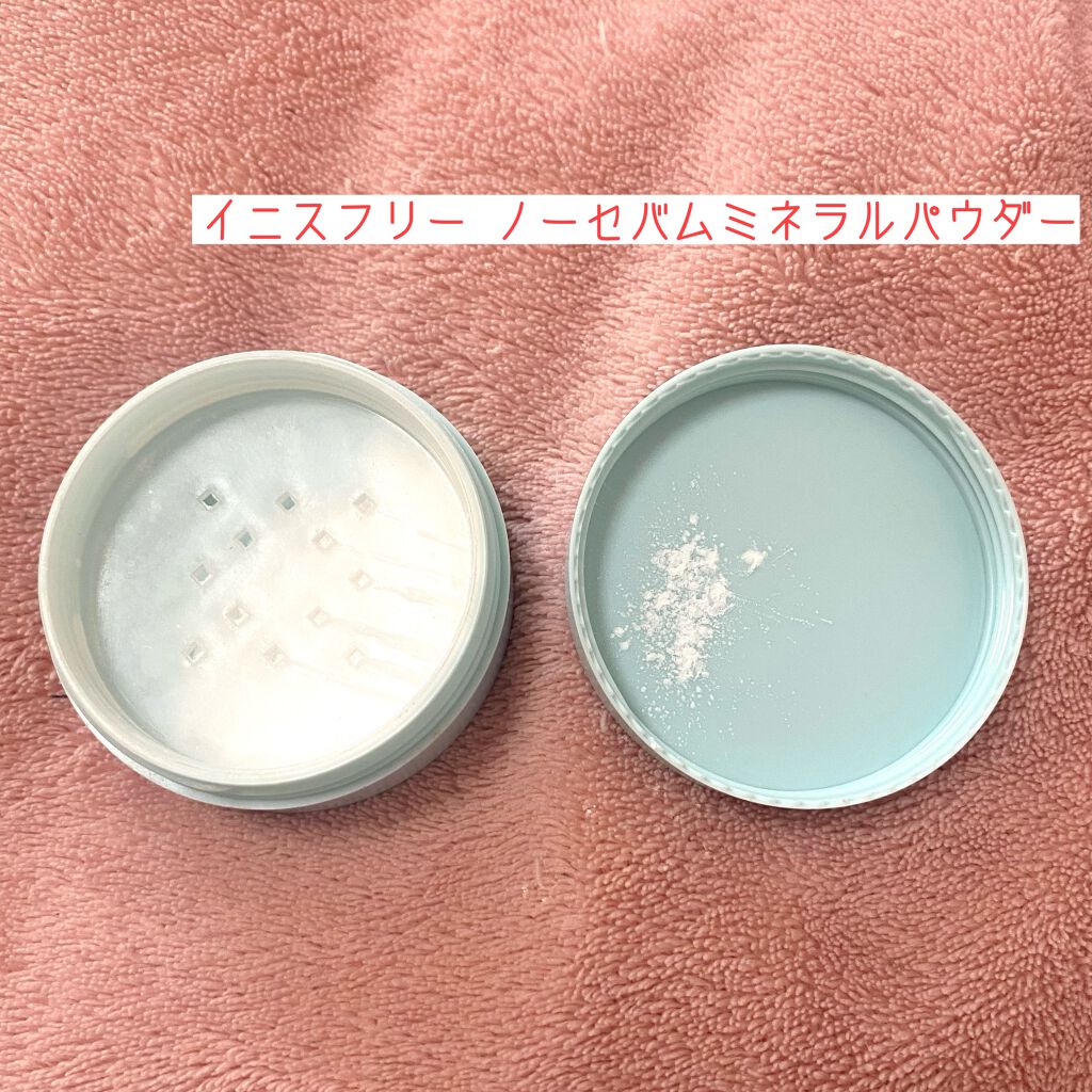 ノーセバム ミネラルパウダー/innisfree/ルースパウダーを使ったクチコミ(5枚目)