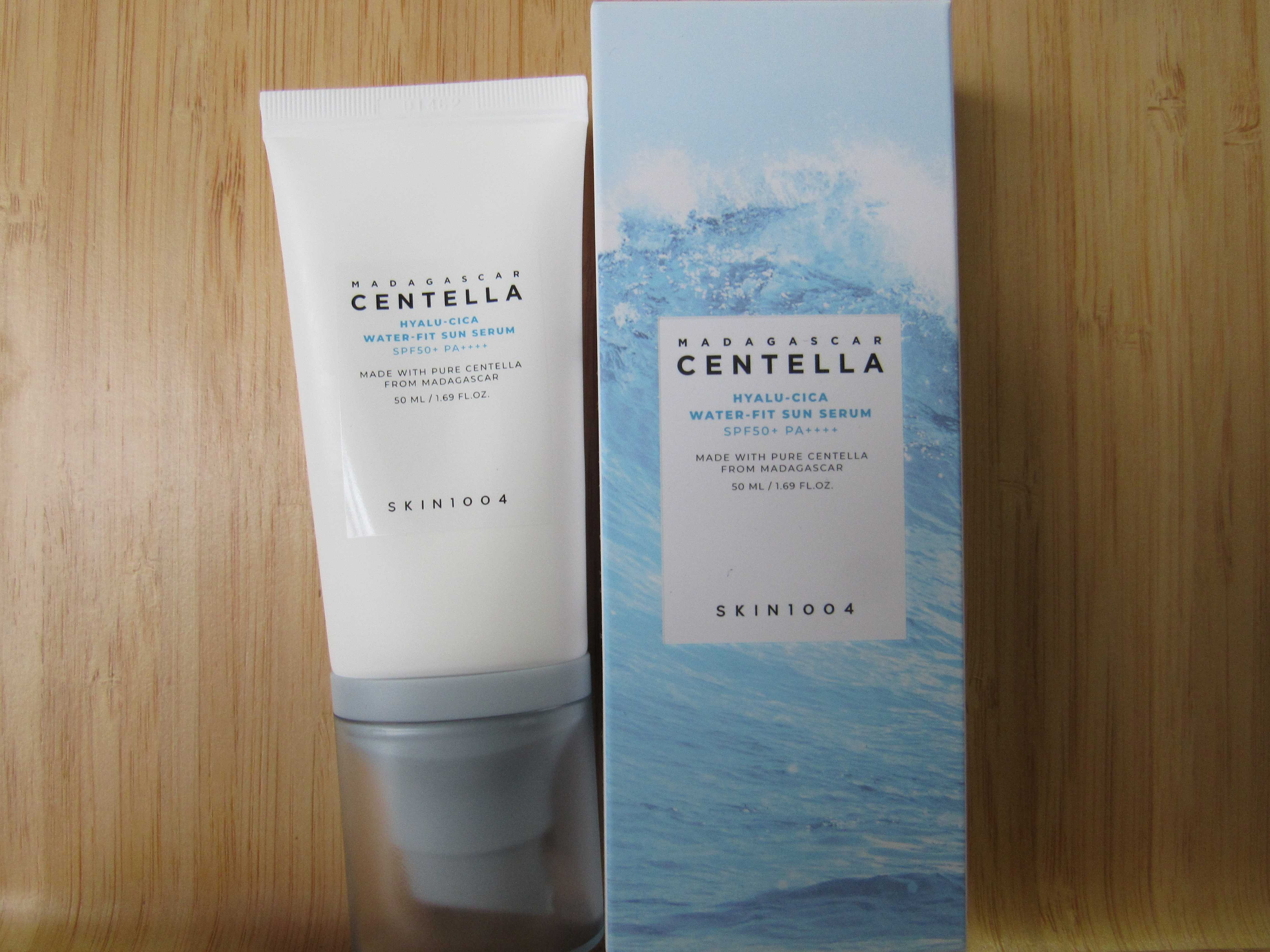 ヒアルーシカ ウォーターフィット サンセラム/SKIN1004/日焼け止めローションを使ったクチコミ（1枚目）