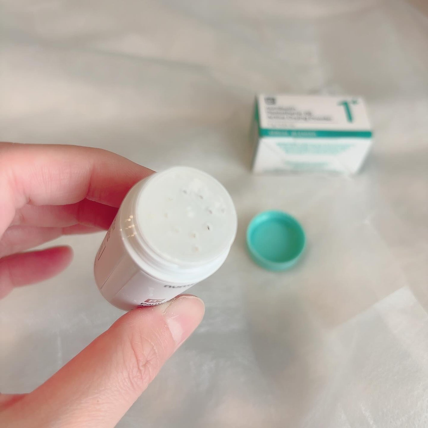 1番 かけるパントテン酸スキンパウダー/numbuzin/その他スキンケアを使ったクチコミ(3枚目)