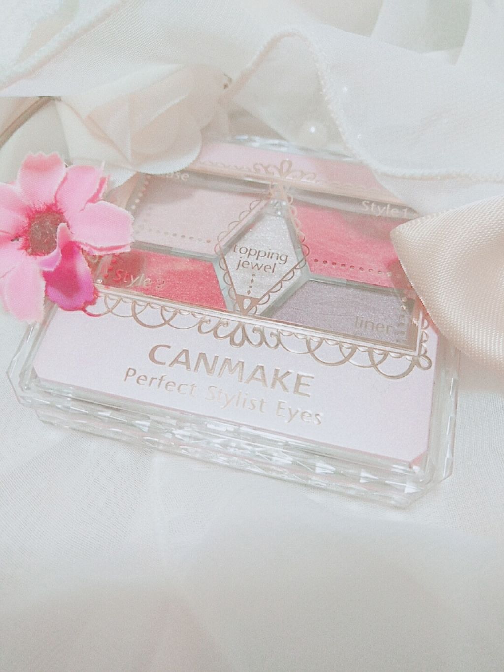 【旧品】パーフェクトスタイリストアイズ/キャンメイク/アイシャドウパレットを使ったクチコミ(1枚目)