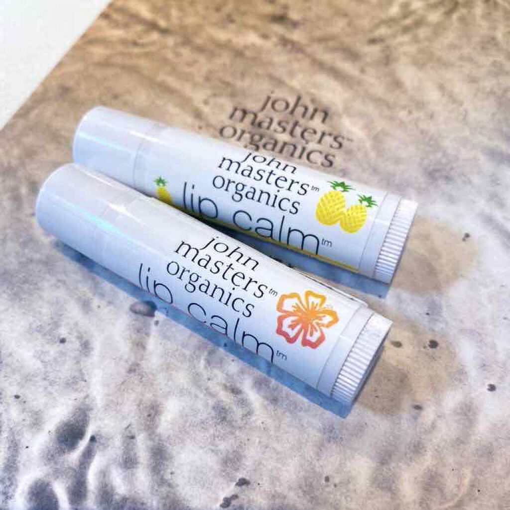 リップカーム パイナップル/john masters organics/リップクリームを使ったクチコミ(1枚目)