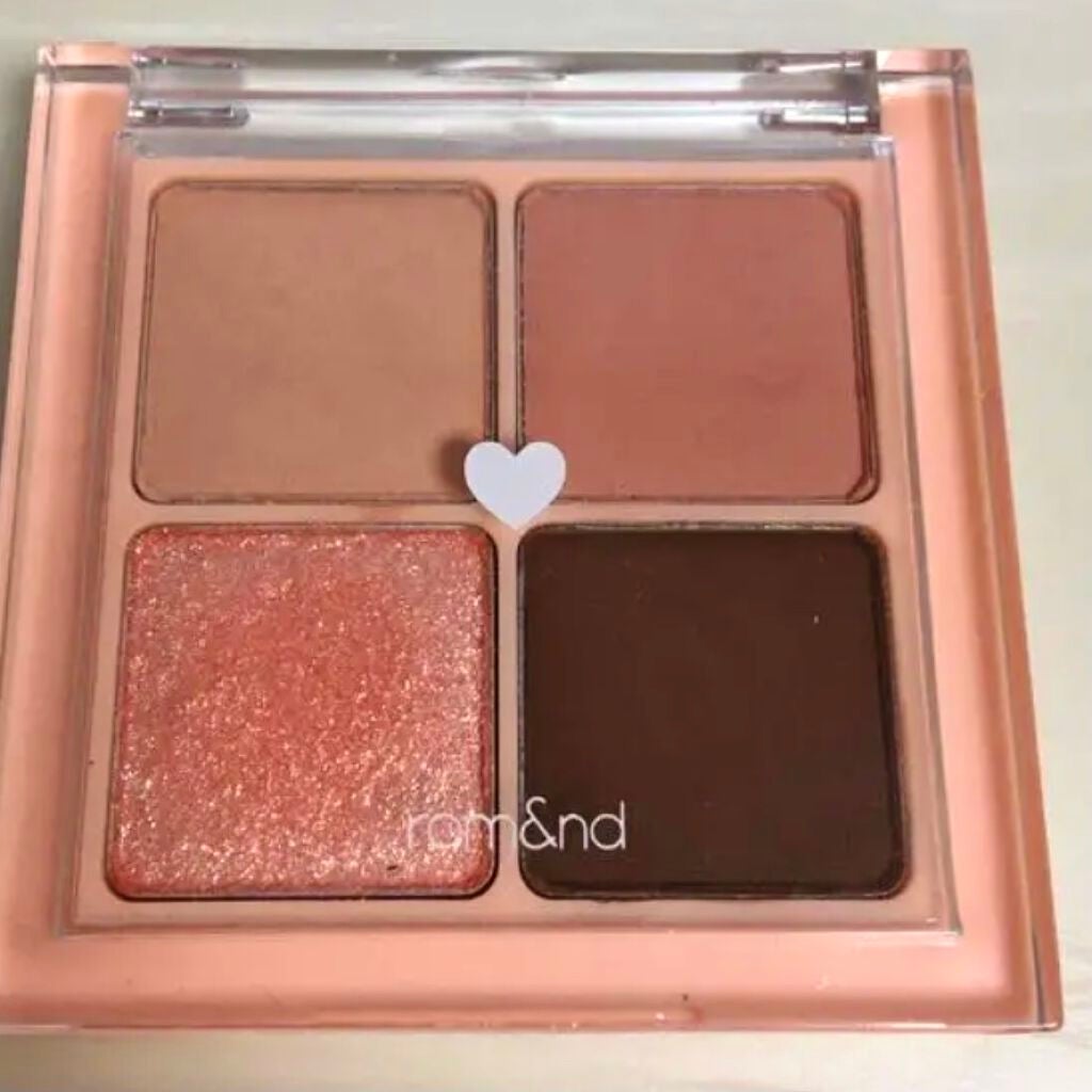 ベターザンアイズ/rom&nd/アイシャドウパレットを使ったクチコミ(1枚目)