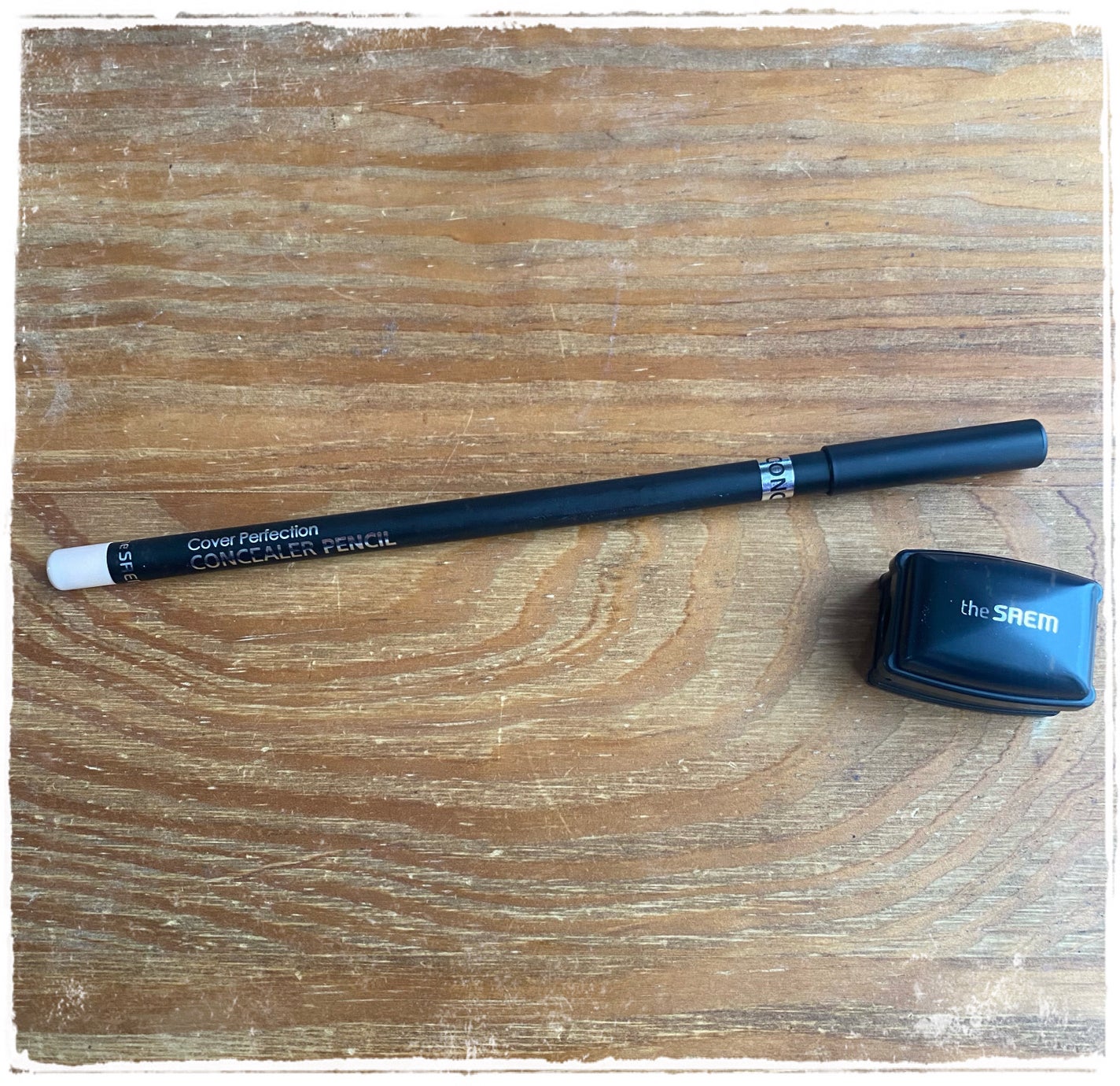 カバーパーフェクション コンシーラー ペンシル/the SAEM/ペンシルコンシーラーを使ったクチコミ(1枚目)