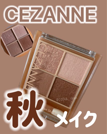 ベージュトーンアイシャドウ/CEZANNE/アイシャドウパレットを使ったクチコミ(1枚目)