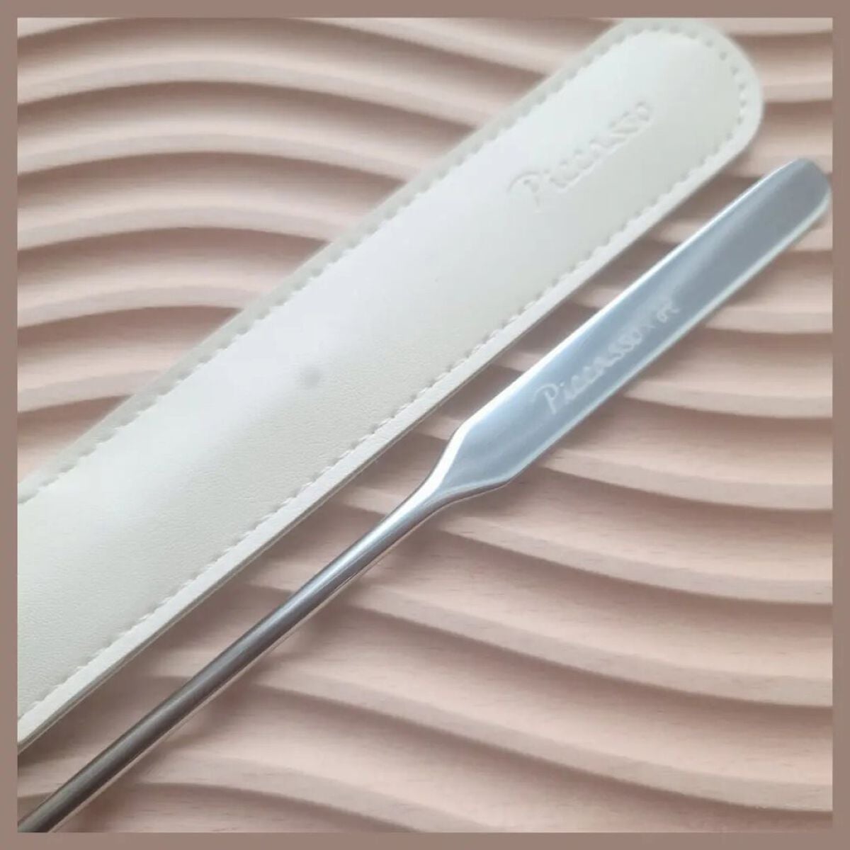 ピカソ メイクアップ スパチュラ /PICCASSO/その他化粧小物を使ったクチコミ(3枚目)