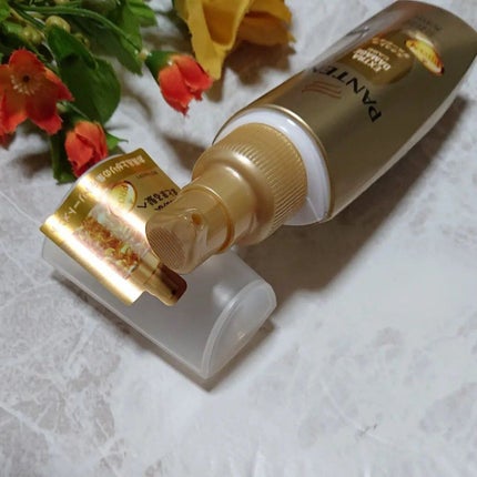 エクストラダメージケア インテンシブ ヴィタミルク 洗い流さないトリートメント /パンテーン/アウトバストリートメントを使ったクチコミ(4枚目)