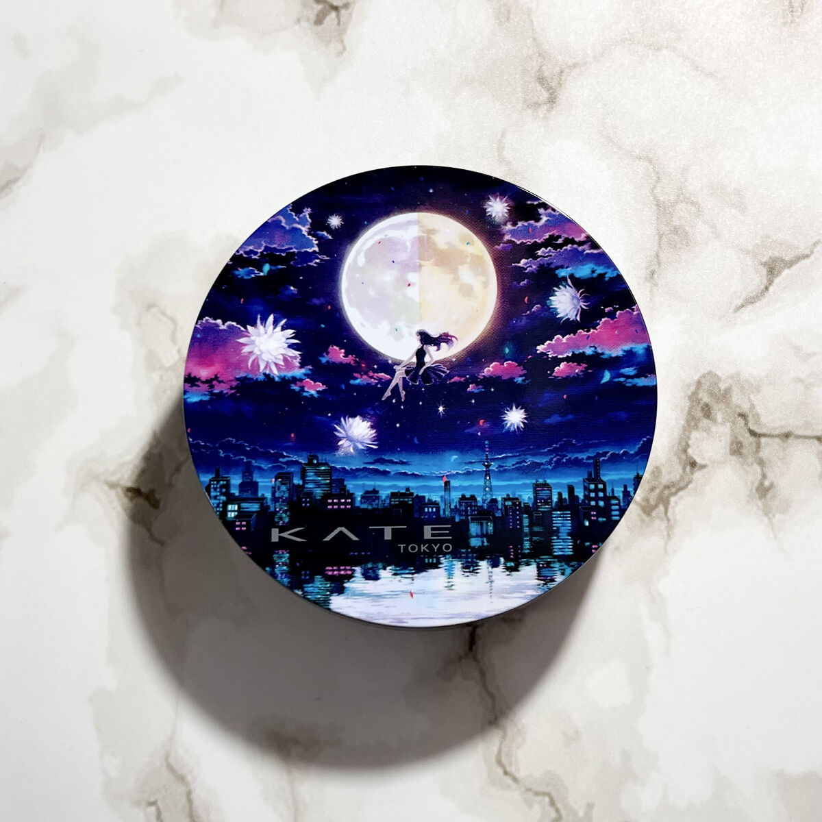 ムーンプレストブライトパウダー/KATE/プレストパウダーを使ったクチコミ（3枚目）