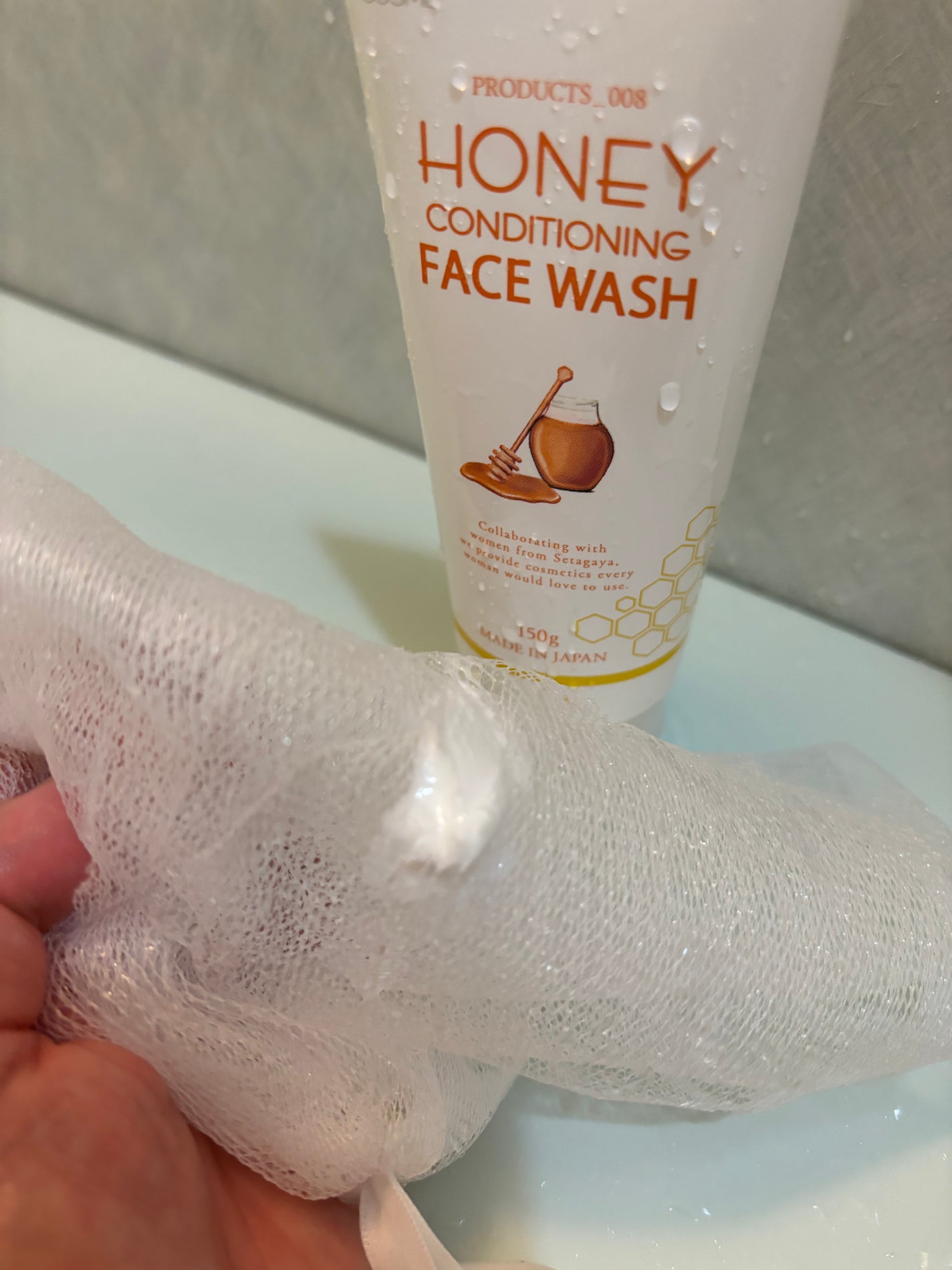 ハニーフェイスウォッシュ/世田谷コスメ/洗顔フォームを使ったクチコミ(1枚目)