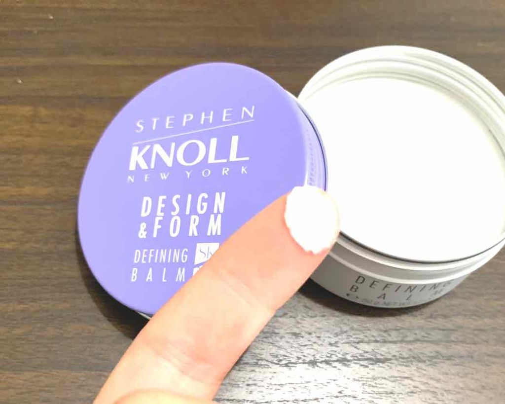 ディファイニング バーム/スティーブンノル ニューヨーク/ヘアバームを使ったクチコミ（2枚目）