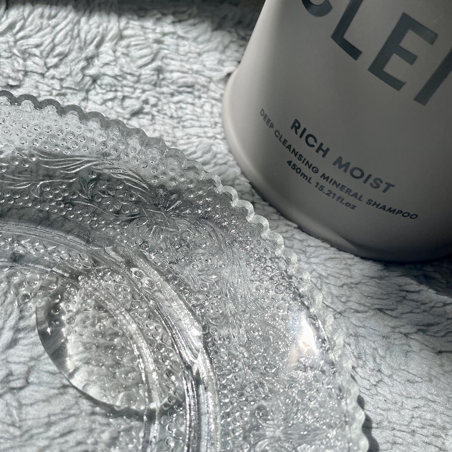 リッチモイスト ディープクレンジング ミネラル シャンプー/ディープリペア ミネラル トリートメント/CLEND/市販シャンプーを使ったクチコミ（2枚目）