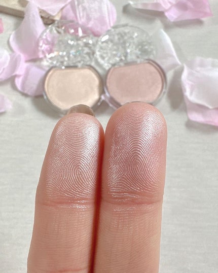 むにゅっとハイライター/キャンメイク/クリームハイライトを使ったクチコミ(2枚目)