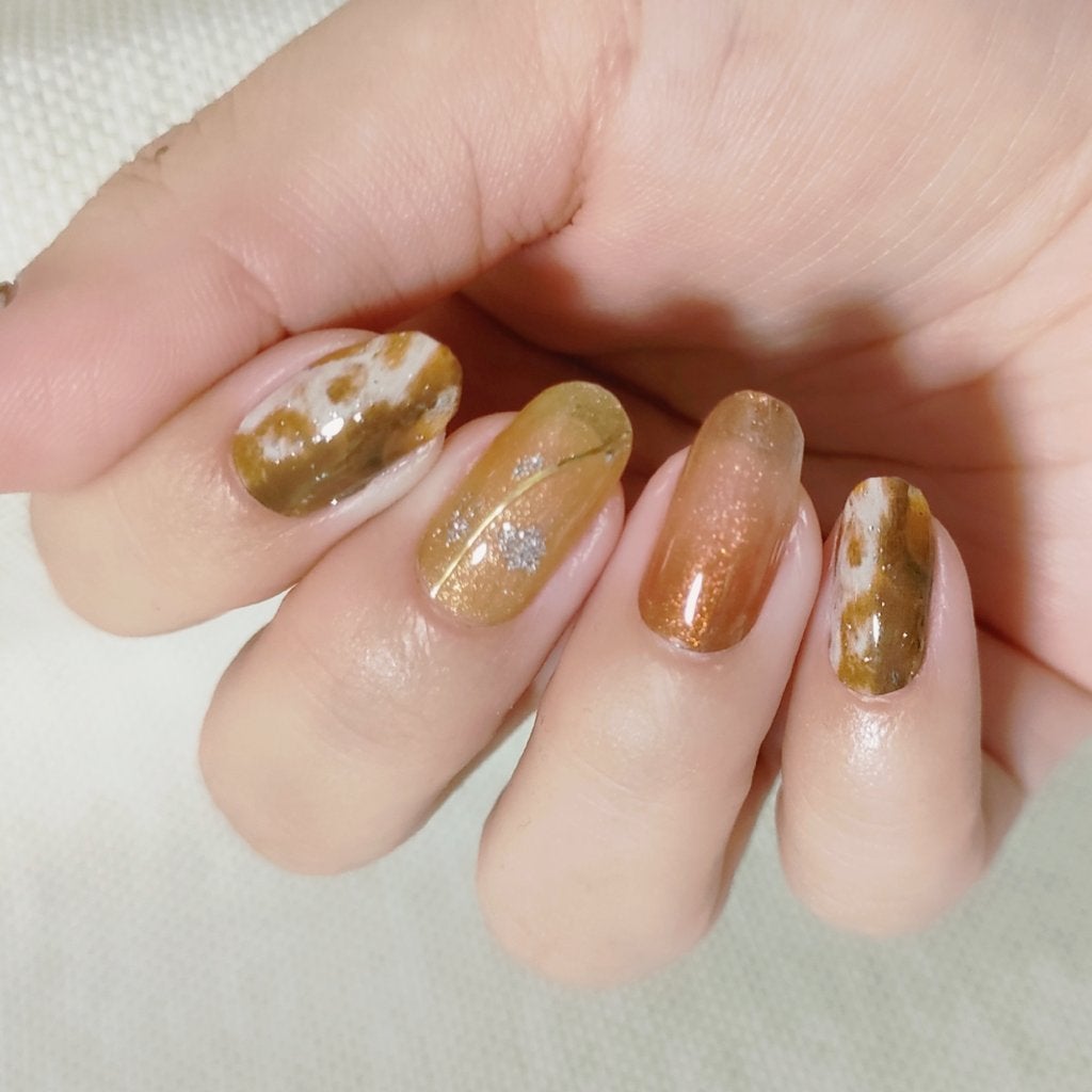 リアルジェルネイルシール/BEAUTY AVENUE/ネイルシールを使ったクチコミ(3枚目)