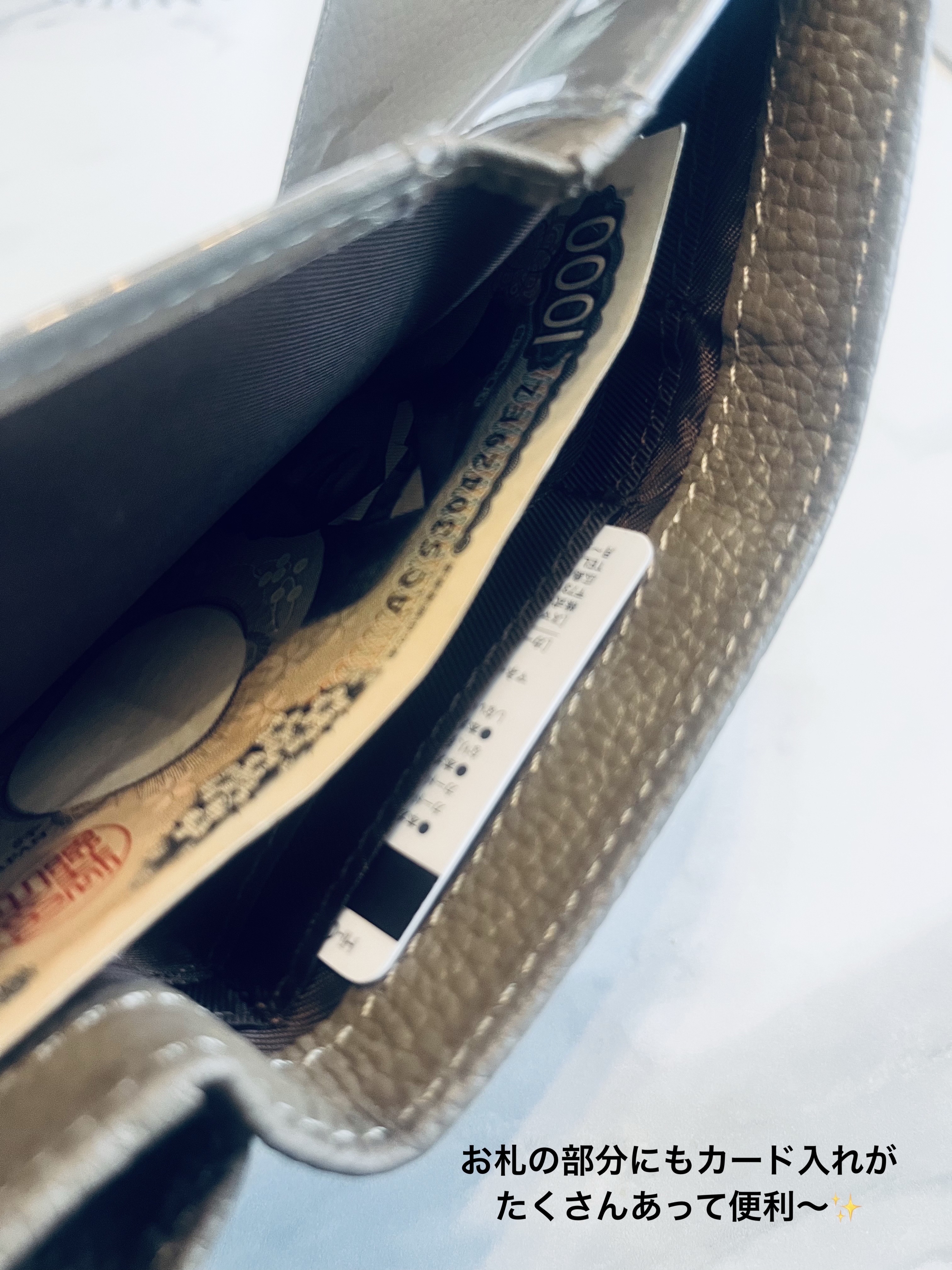 推し財布/NexaLuxe/その他を使ったクチコミ（3枚目）