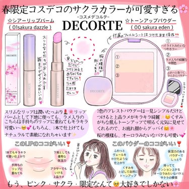 シアー リップバーム/DECORTÉ/リップケア・リップクリームを使ったクチコミ（1枚目）