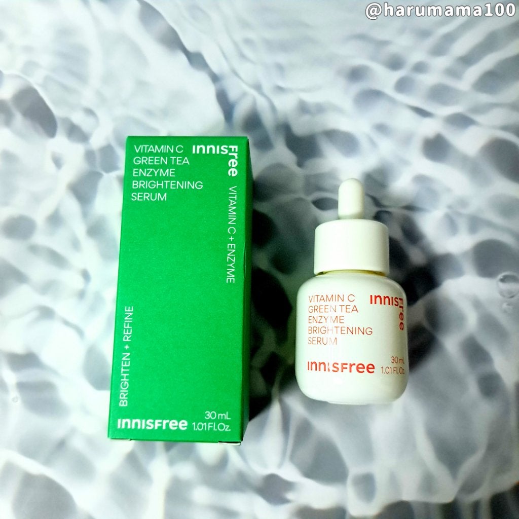 ビタC グリーンティーエンザイム ブライト セラム/innisfree/美容液を使ったクチコミ(6枚目)