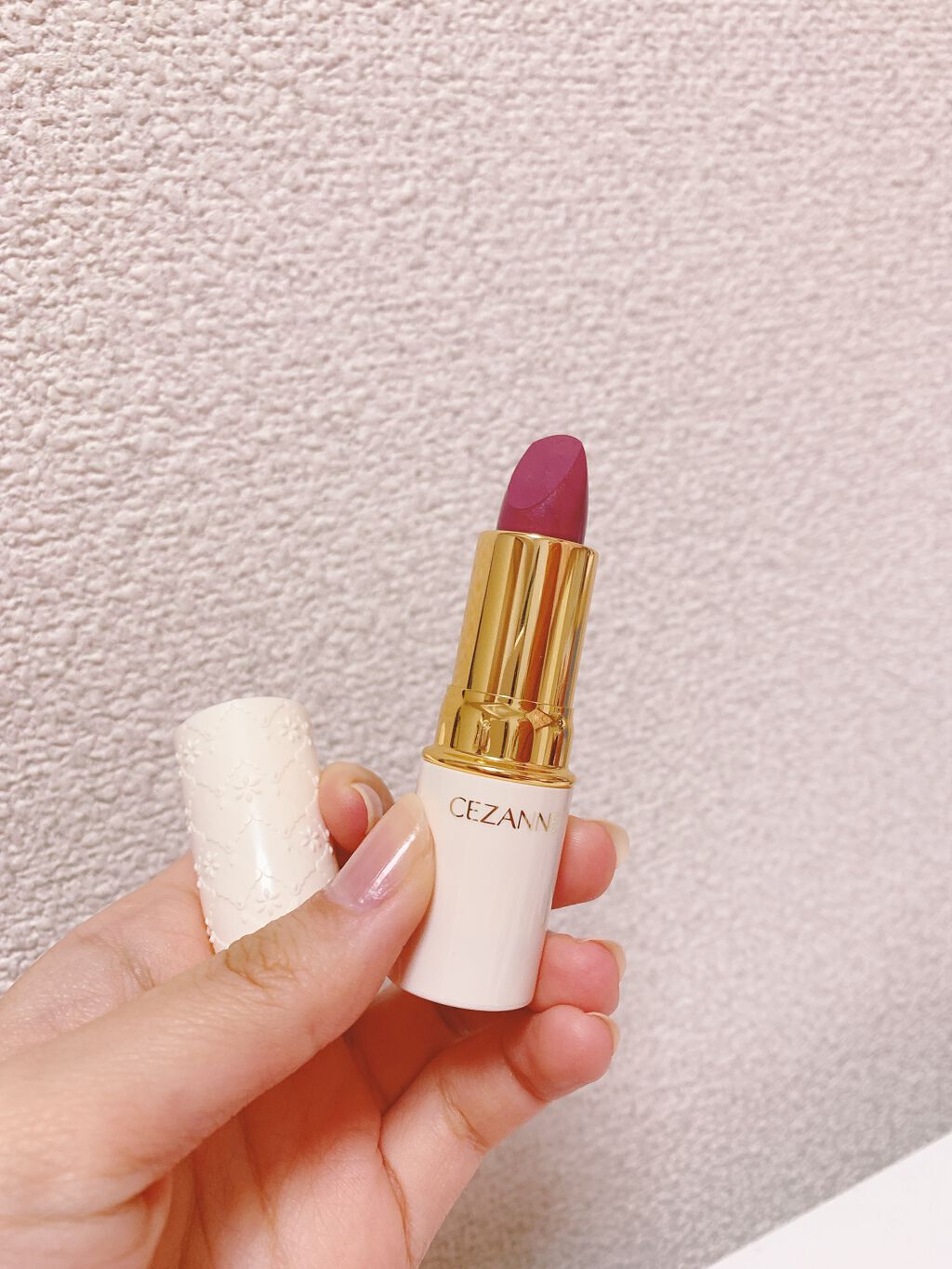 ラスティング リップカラーN/CEZANNE/口紅を使ったクチコミ（2枚目）