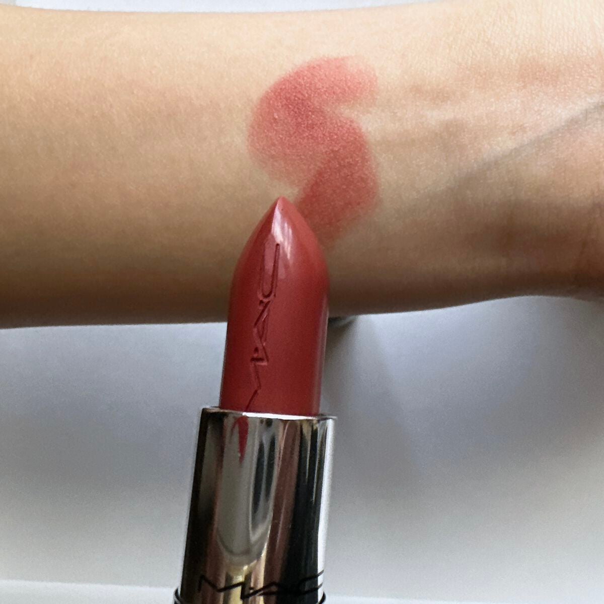 ラスターガラス リップスティック/M・A・C/口紅を使ったクチコミ(3枚目)