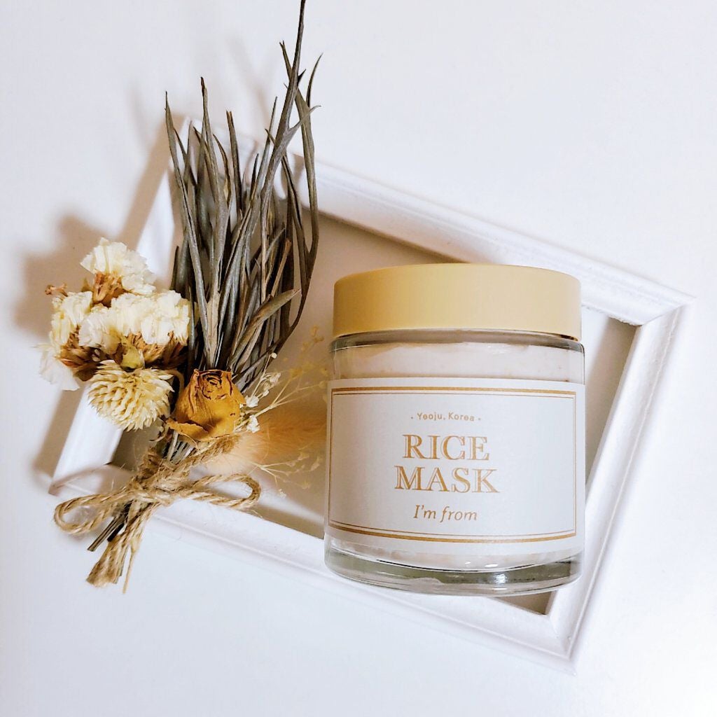 RICE MASK/I'm from/洗い流すパック・マスクを使ったクチコミ(1枚目)