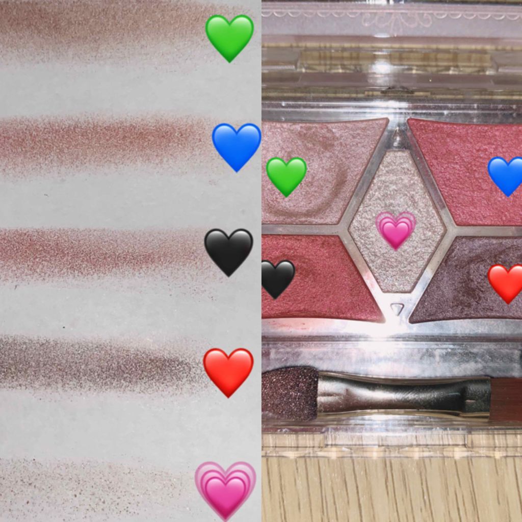 【旧品】パーフェクトスタイリストアイズ/キャンメイク/アイシャドウパレットを使ったクチコミ(4枚目)