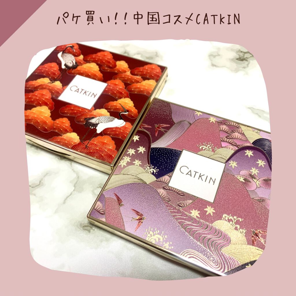 長相思シリーズ 9色アイシャドウパレット/CATKIN/アイシャドウパレットを使ったクチコミ(2枚目)