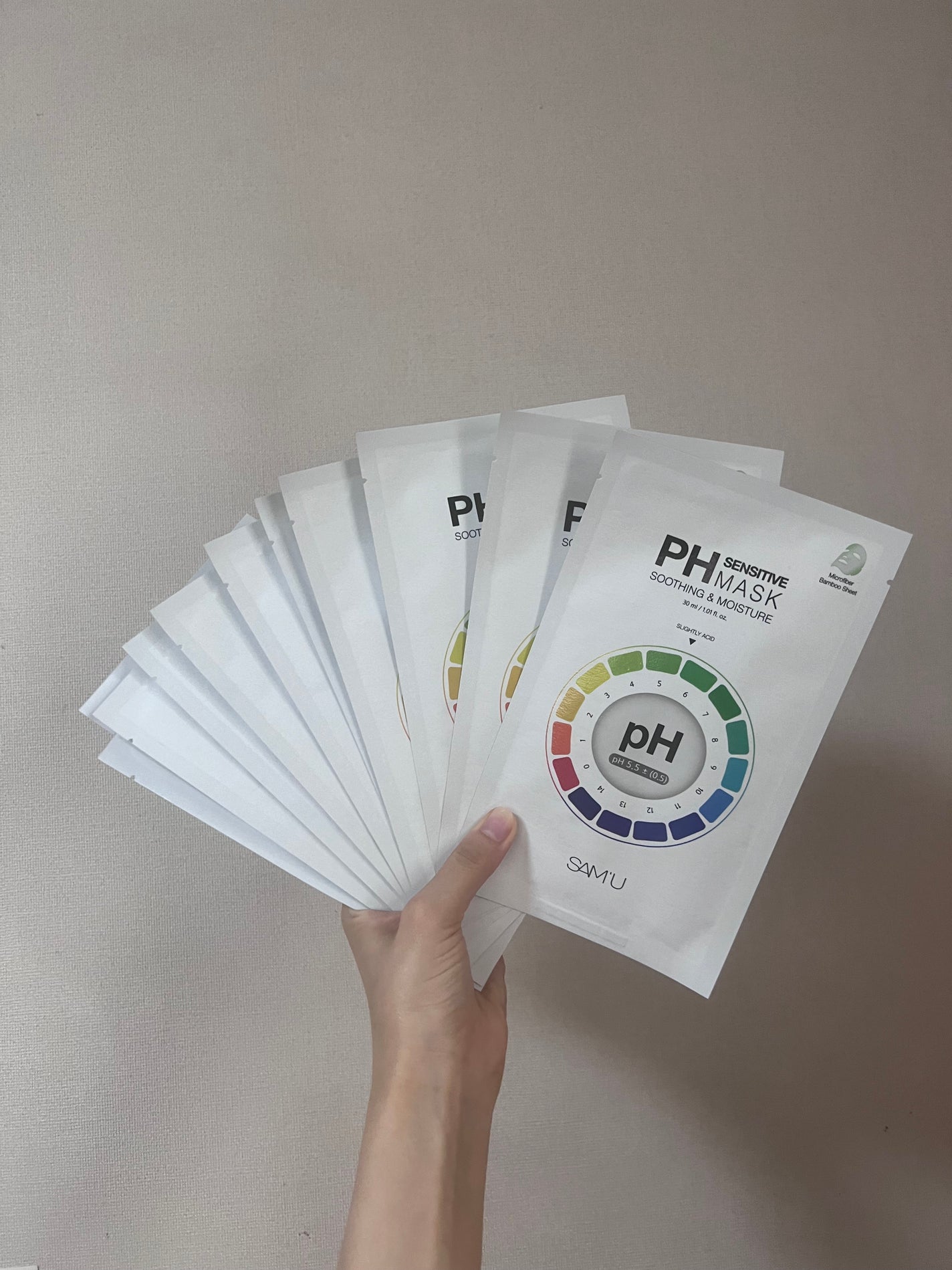 PHセンシティブマスクスージング&モイスト/SAM'U/シートマスク・パックを使ったクチコミ(1枚目)